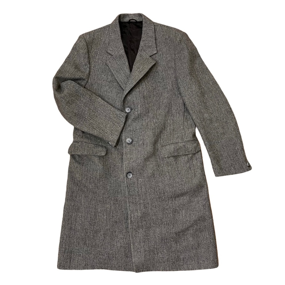 Wool tweed Over coat